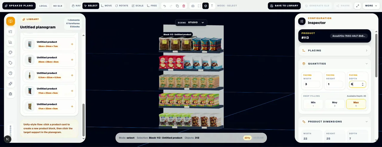 Plano Editor โ Speak3D