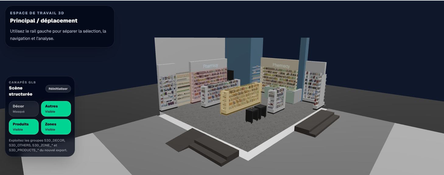 Scene & Layout โ Speak3D