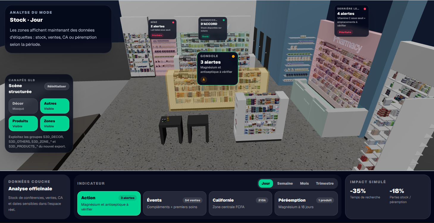Scene — Speak3D workflow